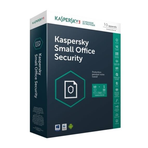 Kaspersky Small Office Security 8.0 | 1 Serveur / 10 Postes