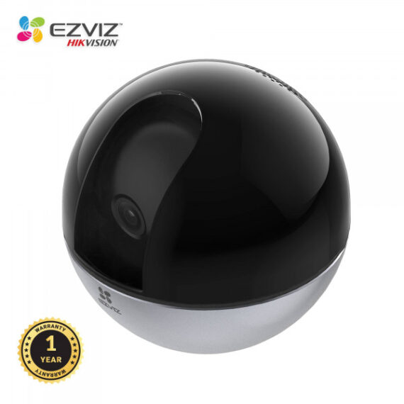 EZVIZ C6W caméra de surveillance intérieure motorisée Wi-Fi 2K avec intelligence artificielle et suivi intelligent