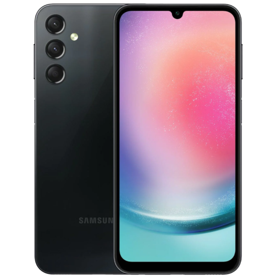 SAMSUNG Smartphone A24 Black 6.5&Prime; Octa Core 6Go 128Go Android 4G Dual Sim 13Mpx50Mpx5Mpx2Mpx12M