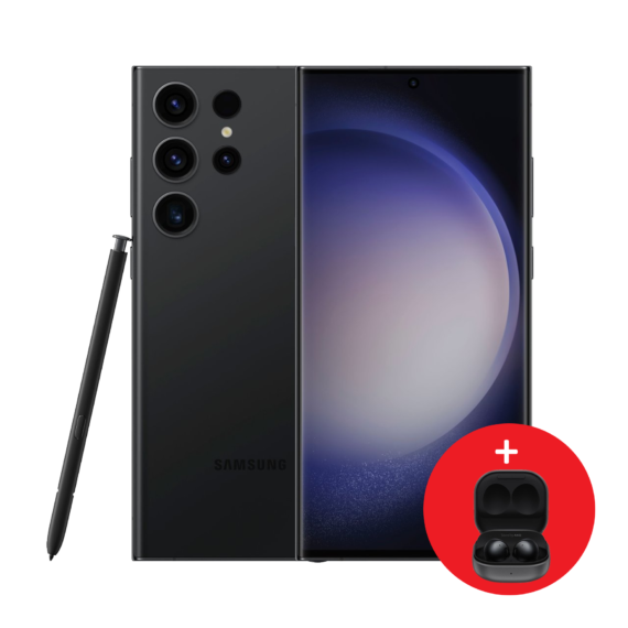 SAMSUNG S23 Ultra Black 6.8&Prime; Snapdragon 12Go 512Go Android 5G Dual Sim 12Mpx 200Mpx12Mpx10Mpx10Mpx