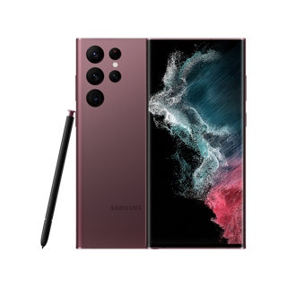 SAMSUNG S22 Ultra Burgundy 6.8&Prime; Snapdragon895 12Go 256Go 5G Dual Sim 40Mpx 108Mpx12Mpx10Mpx10Mpx 12M